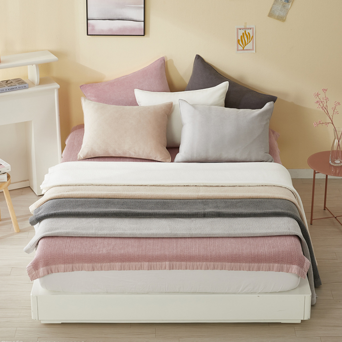 モダールと綿の両面使い韓国ヌビイブルは、季節や気分に合わせて使い分けしやすいのが魅力です。