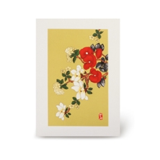 韓国民画アートカード（木連と蘭）