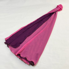 韓国舞踊用衣装チマ・練習用スカート ツートン紫ピンク