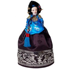 韓国人形・キョンビン敬嬪 朴氏 韓国伝統の本格韓国人形