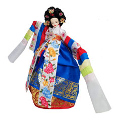 韓国人形・太平舞テピョンム 韓国伝統舞踊の本格韓国人形