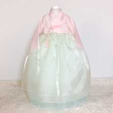 子供レンタルチョゴリ・女の子用No121<br>身長111～116cm 7号サイズ(目安年令5-6才)