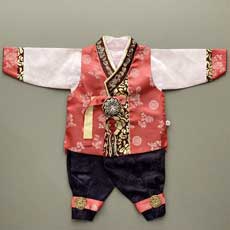 パジチョゴリ単品<br>スンガン(身長75～85cm 1号サイズ)