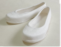 韓国葬祭用故人用の紙靴・男性用(韓国葬儀用品)