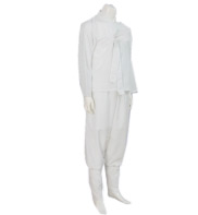 韓国サムルノリの白チョゴリ3点セット衣装/男女用兼用サイズ