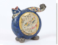 韓国有名陶芸家作 イギョンヒョン・黄金の虎の花器