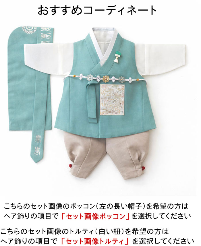 パジチョゴリ単品dジュンソ(身長90cm 2号サイズ) ベビーチョゴリ(0才