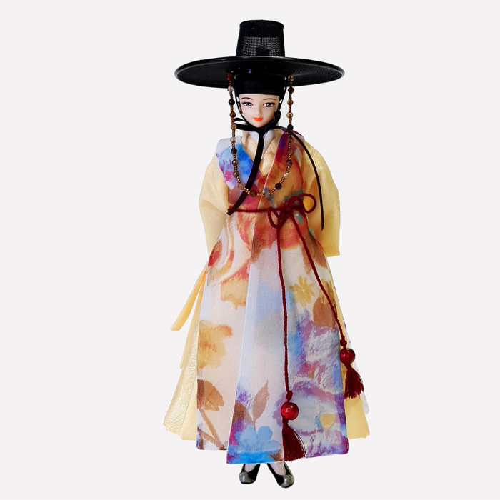 真野韓服ワークショップ 人形 チマチョゴリ ヨンジ人形（韓国人形 