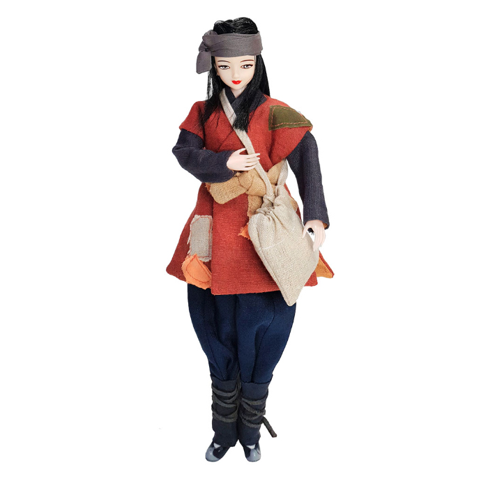 真野韓服ワークショップ 人形 チマチョゴリ ヨンジ人形（韓国人形 