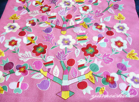 韓国シルク手刺繍テーブルクロス テーブルリネン 夢市場本店